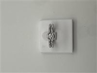 Anneau Gioielleria Dossena  Femme in Or blanc Diamante 0.22 Ct ANOR-257-253 - ANOR-257-253